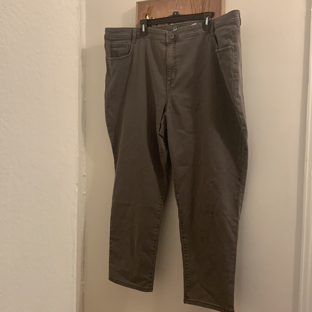 Style & Co Whisper Gray Slim-Fit Jeans - Petite Plus